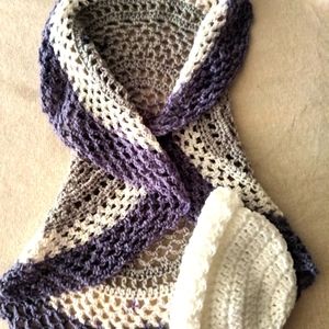 Crocheted Collared Cape